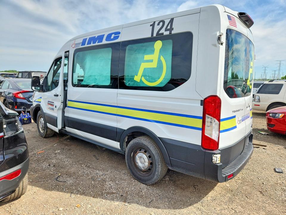 2019 Ford Transit VIN 1FDZK1CM0KKA70851 COPART salvage auction — SIDE, Il - Salvage Certificate, sold $975 on 2026-07-09 (photo 2)