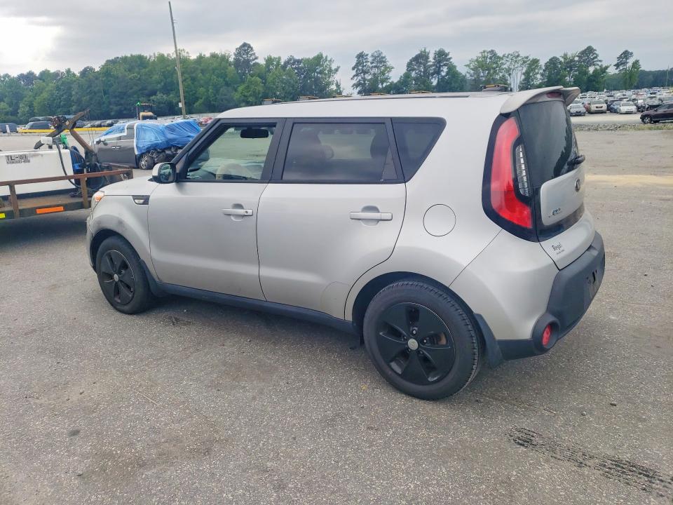 2014 Kia Soul VIN KNDJN2A26E7734206 COPART salvage auction — FRONT END, Nc - Salvage Certificate Of Title, sold $850 on 2026-07-21 (photo 2)