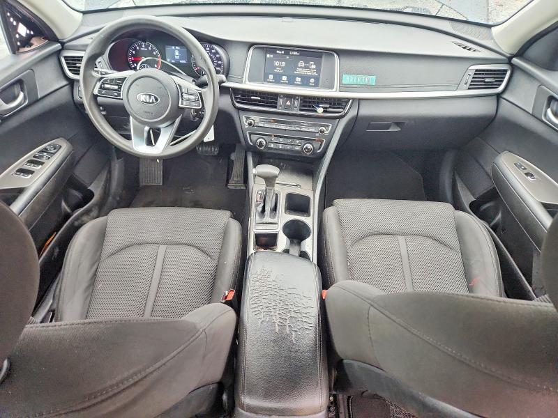 2019 Kia Optima VIN 5XXGT4L39KG377690 COPART salvage auction — FRONT END, NC - SALVAGE CERTIFICATE OF TITLE, sold $2,100 on 2026-07-08 (photo 8)