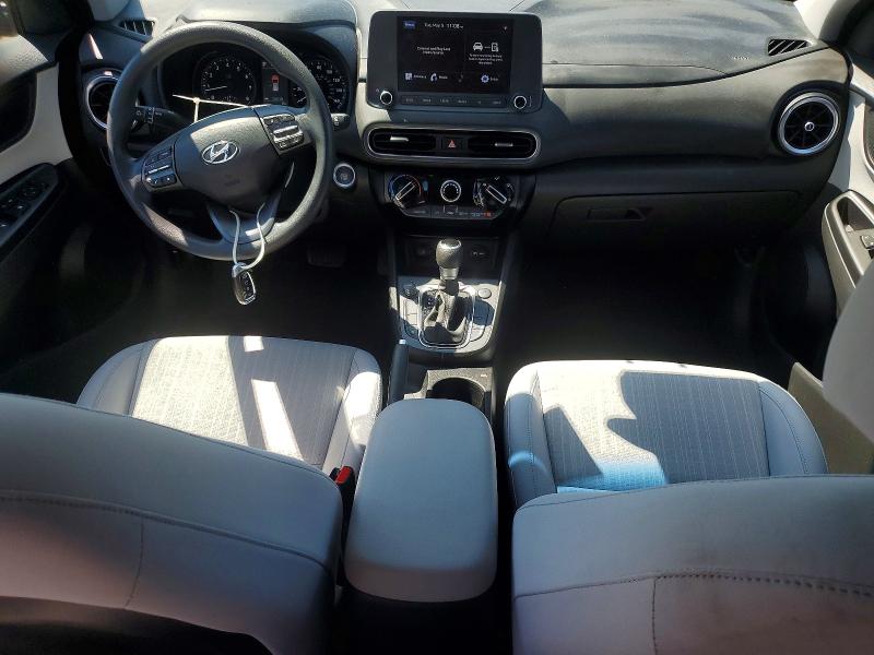 2022 Hyundai Kona VIN KM8K6CAB8NU890641 COPART salvage auction — FRONT END, Nj - Cert Of Title-Salvage, sold $2,400 on 2026-07-16 (photo 8)
