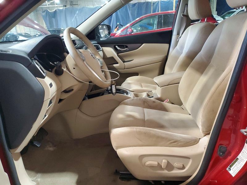 2015 Nissan Rogue VIN KNMAT2MV1FP509382 COPART salvage auction — FRONT END, MI - CERTIFICATE OF TITLE, sold $1,450 on 2026-07-24 (photo 7)