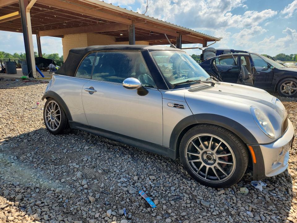 2006 Mini Cooper VIN WMWRH33516TF86563 COPART salvage auction — REAR END, Al - Cert Of Title-Salvage Title, sold $300 on 2026-07-15 (photo 4)