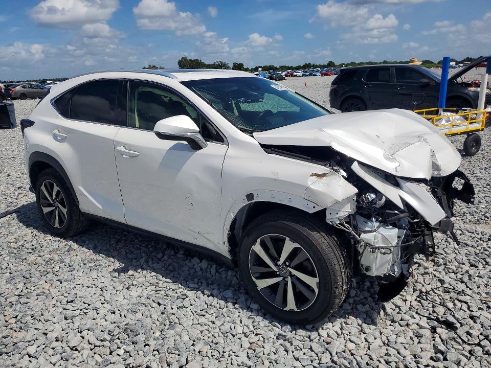 2018 Lexus Nx VIN JTJYARBZ2J2093588 COPART salvage auction — FRONT END, Fl - Cert Of Title Slvg Rebuildable, sold $5,500 on 2026-07-10 (photo 4)