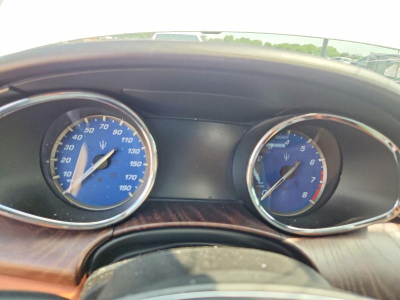 2019 Maserati Quattroporte VIN ZAM56YRA0K1314707 COPART salvage auction — FRONT END, Tx - Certificate Of Title, sold $175 on 2026-08-06 (photo 9)