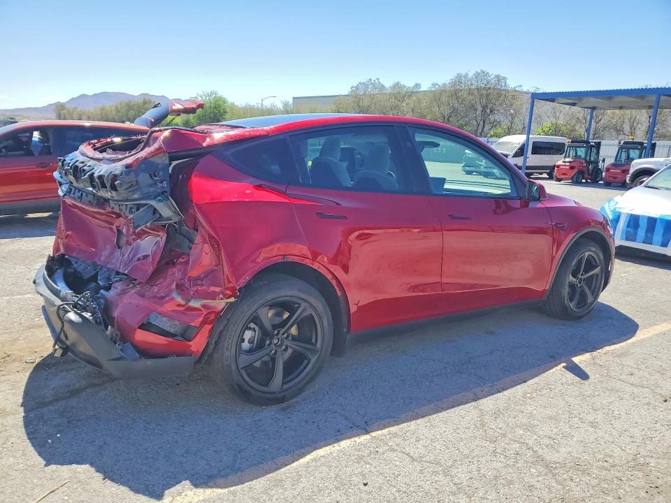 2026 Tesla Model y VIN 7SAYGDED5TA498073 COPART salvage auction — REAR END, Nv - Salvage Title, sold $13,900 on 2026-07-09 (photo 3)