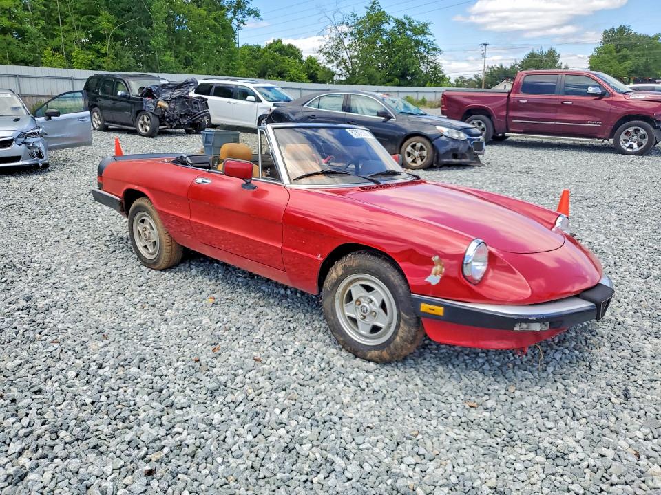 1986 Alfa romeo Giulia VIN ZARBA5415G1038128 COPART salvage auction — MECHANICAL, Nc - Dealer Only Clean Title, sold $2,050 on 2026-08-19 (photo 4)