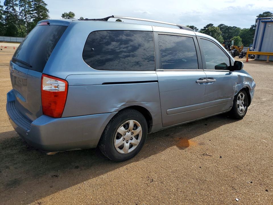 2010 Kia SEDONA VIN KNDMG4C3XA6344945 COPART salvage auction — FRONT END, Tx - Salvage Vehicle Title, sold $1,050 on 2026-07-06 (photo 3)