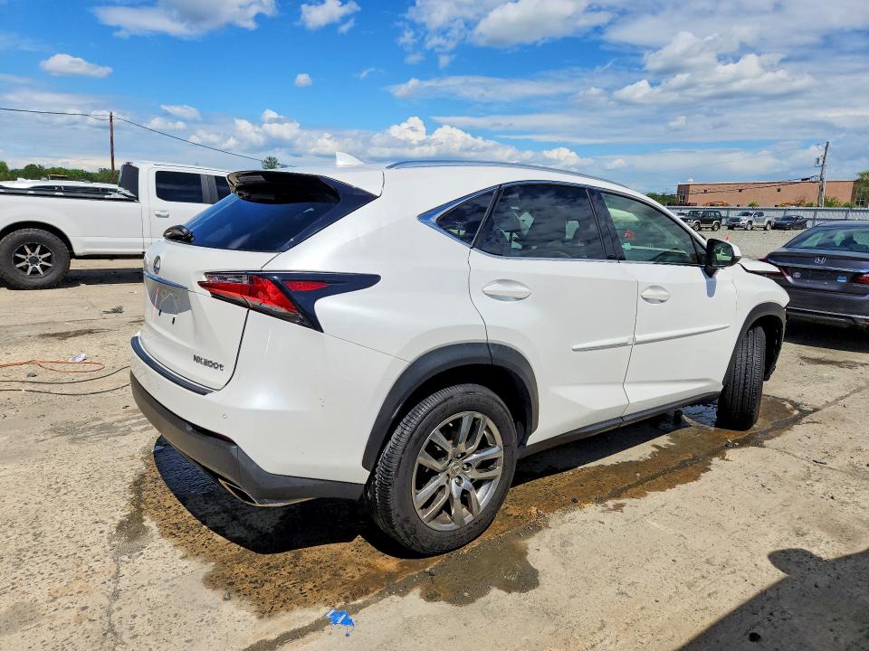 2015 Lexus Nx VIN JTJBARBZ4F2017187 COPART salvage auction — FRONT END, Nj - Cert Of Title-Salvage, sold $3,950 on 2026-07-08 (photo 3)