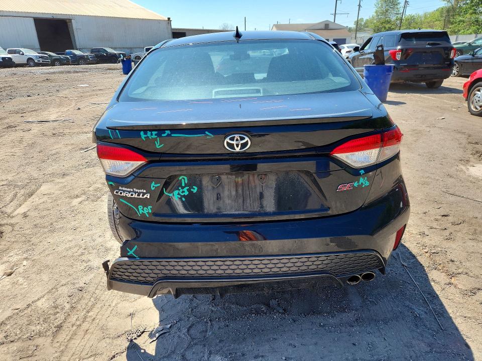 2020 Toyota VIN 5YFS4RCE9LP039205 COPART salvage auction — REAR END, Pa - Certificate Of Salvage, sold $2,850 on 2026-07-15 (photo 6)