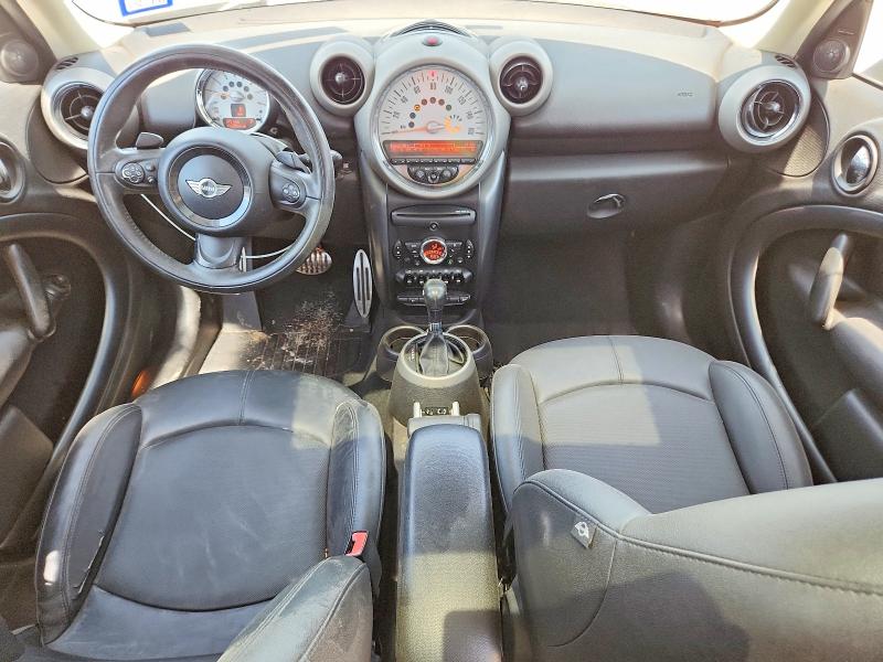 2012 Mini VIN WMWZC3C55CWL87408 COPART salvage auction — FRONT END, Tx - Salvage Vehicle Title, sold $1,100 on 2026-07-17 (photo 8)