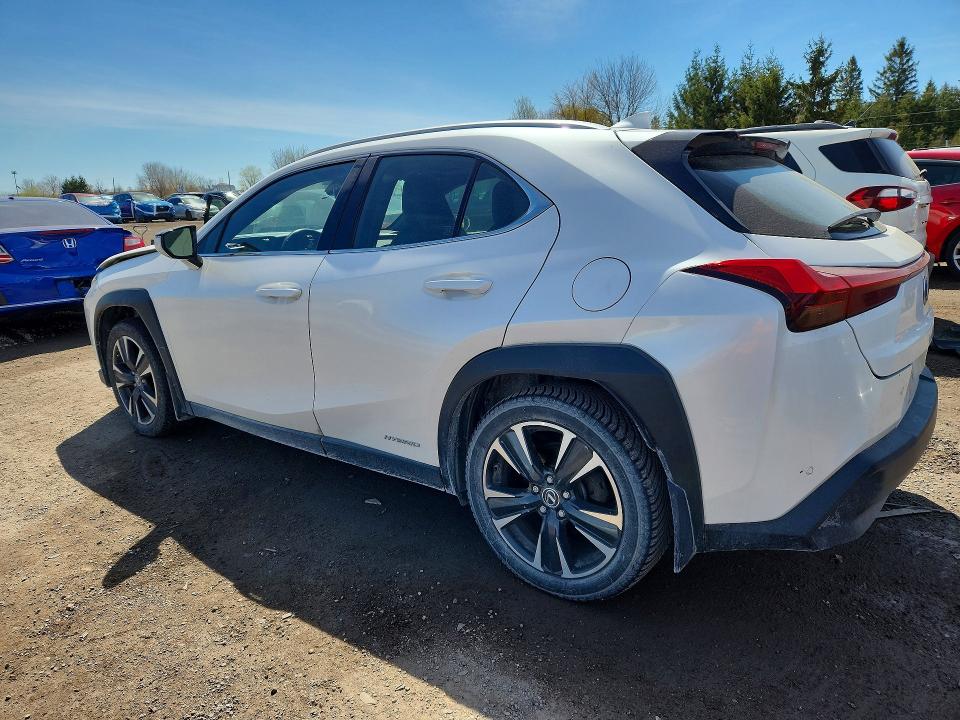 2021 Lexus Ux VIN JTHL9JBH0M2042690 COPART salvage auction — FRONT END, On - Permit No Brand - Unfit, sold $11,800 on 2026-07-07 (photo 2)