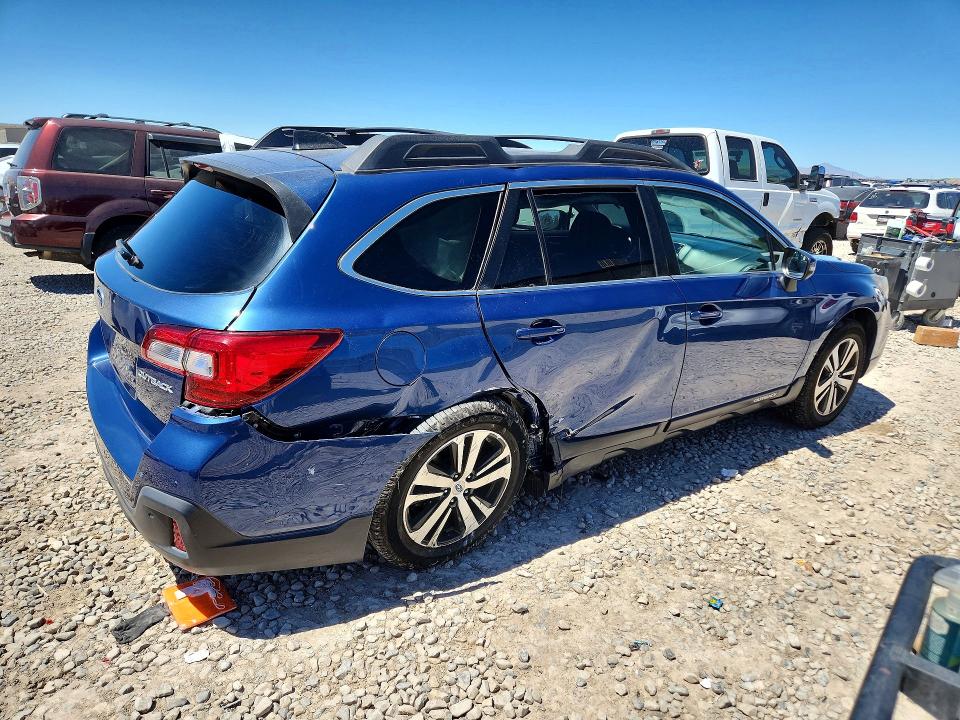 2019 Subaru VIN 4S4BSANC0K3355985 COPART salvage auction — REAR END, UT - SALVAGE CERTIFICATE, sold $3,300 on 2026-07-10 (photo 3)