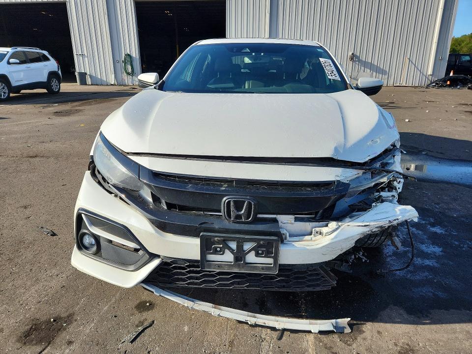 2021 Honda Civic VIN SHHFK7H9XMU407930 COPART salvage auction — FRONT END, Fl - Certificate Of Destruction, sold $2,750 on 2026-07-18 (photo 5)