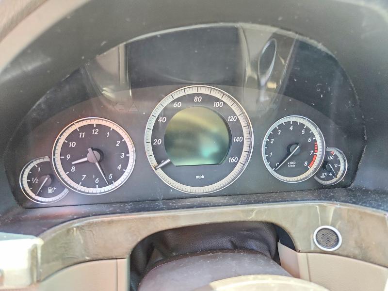 2010 Mercedes-benz E-class VIN WDDHF5GB6AA221027 COPART salvage auction — WATER/FLOOD, Tx - Certificate Of Title (P), sold $2,700 on 2026-07-09 (photo 9)