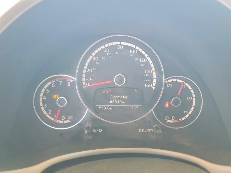 2015 Volkswagen Beetle VIN 3VW517AT4FM823568 COPART salvage auction — REAR END, Tx - Salvage Vehicle Title, sold $125 on 2026-07-10 (photo 9)