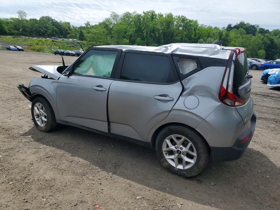 2022 Kia Soul VIN KNDJ23AU2N7825473 COPART salvage auction — ROLLOVER, Ny - Mv-907A Salvage Certificate, sold $450 on 2026-07-09 (photo 2)