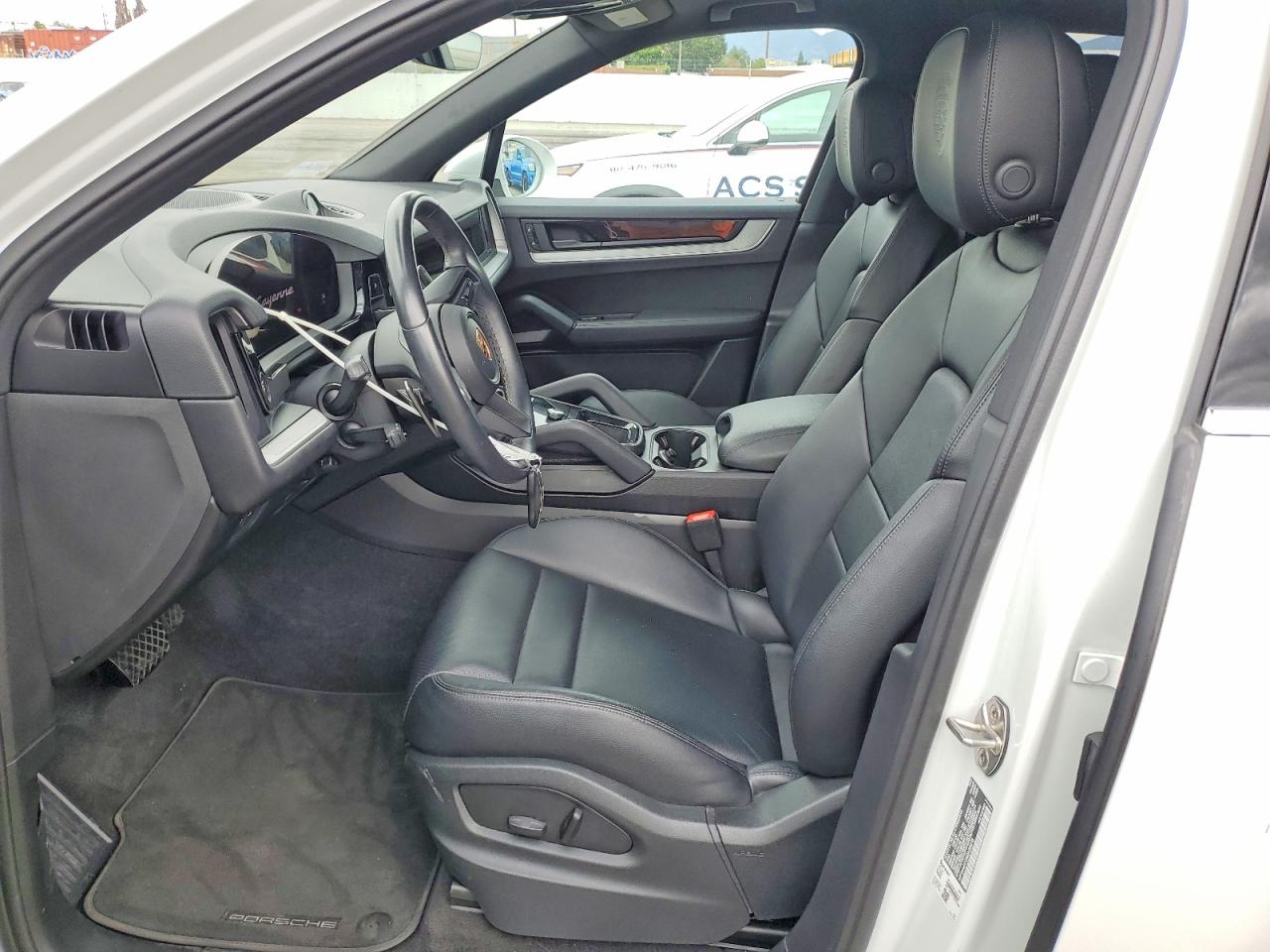 2024 Porsche Cayenne VIN WP1AA2AY3RDA02573 COPART salvage auction — Rear End, CA - SALVAGE CERTIFICATE, sold $45,500 on 2026-08-11 (photo 7)