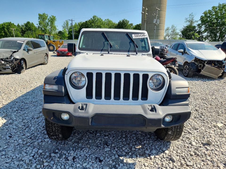 2020 Jeep Wrangler / VIN 1C4HJXDG6LW201595 COPART salvage auction — MINOR DENT/SCRATCHES, Mi - Dealer Only Clean Title (P), sold $8,400 on 2026-07-30 (photo 5)