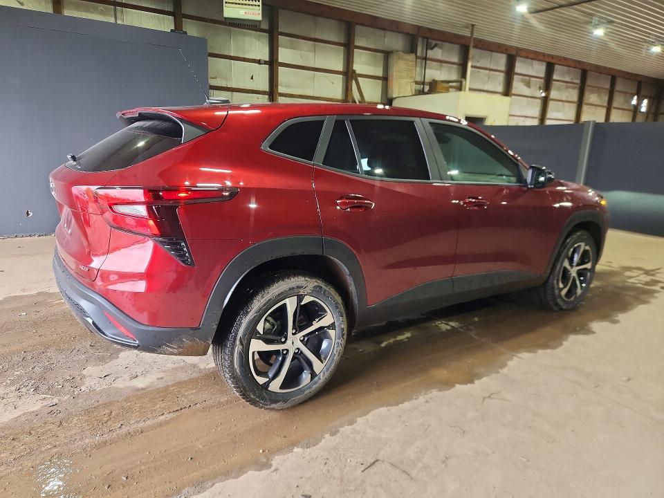 2025 Chevrolet Trax VIN KL77LGEP4SC053545 COPART salvage auction — HAIL, Oh - Cert Of Title-Salvage, sold $10,000 on 2026-07-02 (photo 3)