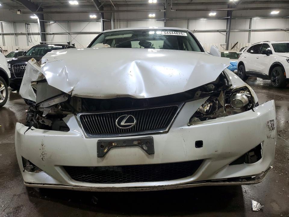 2008 Lexus Is VIN JTHBK262185064164 COPART salvage auction — FRONT END, Mn - Cert Of Title-Prior Salvage, sold $500 on 2026-07-14 (photo 5)