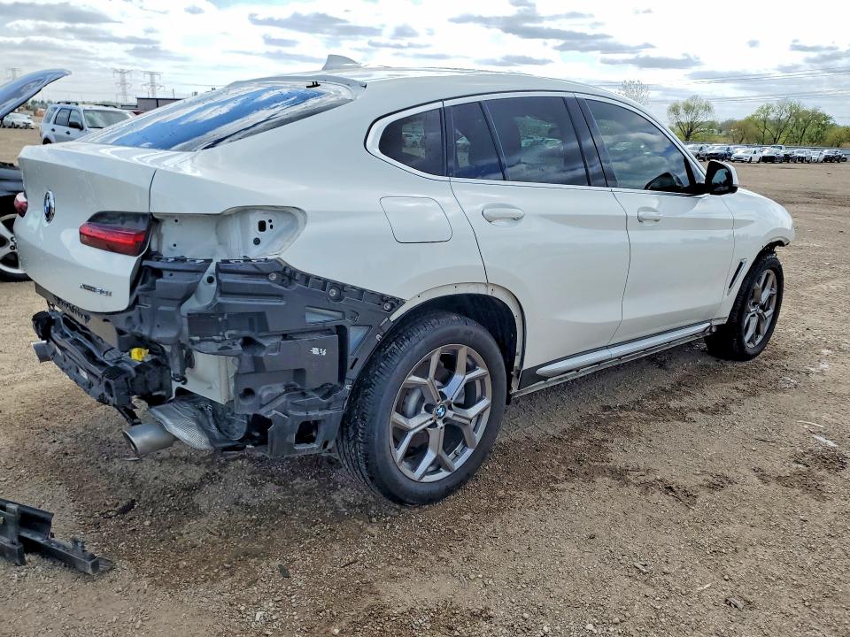 2020 BMW X4 VIN 5UX2V1C09LLE67644 COPART salvage auction — FRONT END, IL - SALVAGE CERTIFICATE, sold $11,900 on 2026-07-07 (photo 3)