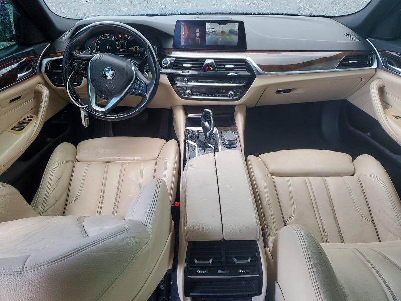 2018 BMW 5er VIN WBAJB1C5XJB084780 COPART salvage auction — FRONT END, Fl - Cert Of Title Slvg Rebuildable, sold $7,200 on 2026-07-27 (photo 8)