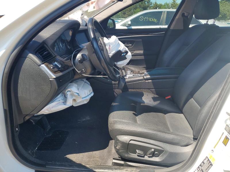 2015 BMW 5er VIN WBA5A7C59FD622971 COPART salvage auction — FRONT END, Il - Salvage Certificate, sold $1,600 on 2026-07-14 (photo 7)