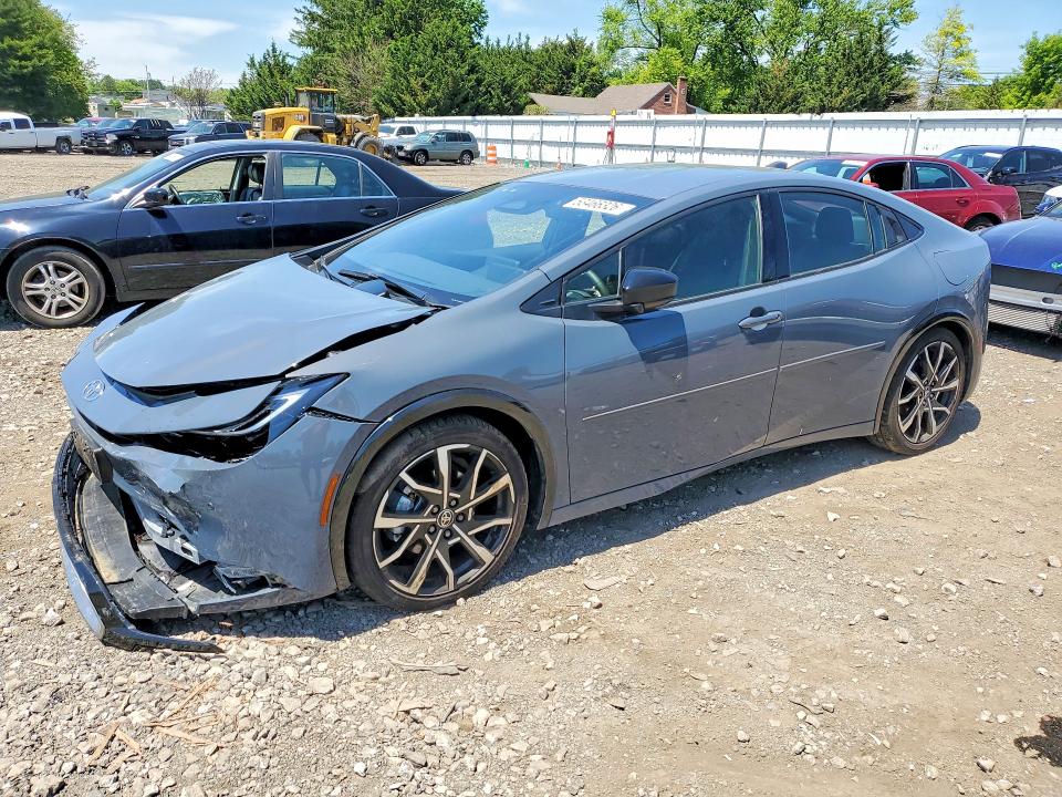 2025 Toyota Prius VIN JTDACACU9S3045214 COPART salvage auction — FRONT END, Md - Cert Of Salvage > 75% Damage, sold $8,100 on 2026-07-13 (photo 1)