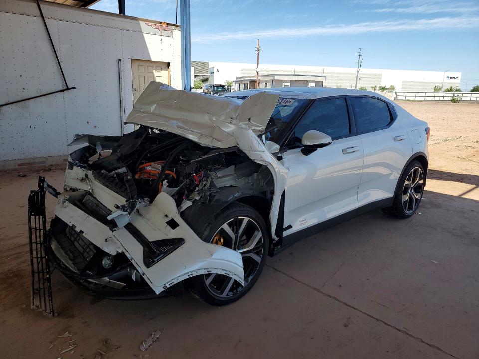 2021 Polestar 2 VIN LPSED3KA1ML008249 COPART salvage auction — FRONT END, ID - SALVAGE CERTIFICATE OF TITLE, sold $2,800 on 2026-08-04 (photo 1)