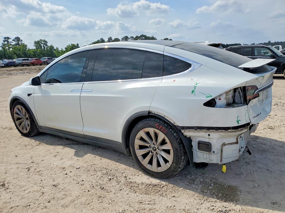 2017 Tesla Model x VIN 5YJXCBE23HF045684 COPART salvage auction — REAR END, Tx - Salvage Vehicle Title, sold $10,200 on 2026-07-14 (photo 2)