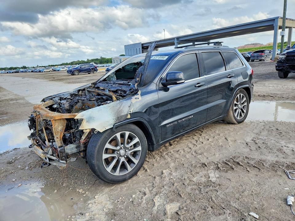 2018 Jeep Grand cherokee VIN 1C4RJFCM7JC421851 — COPART salvage auction photo