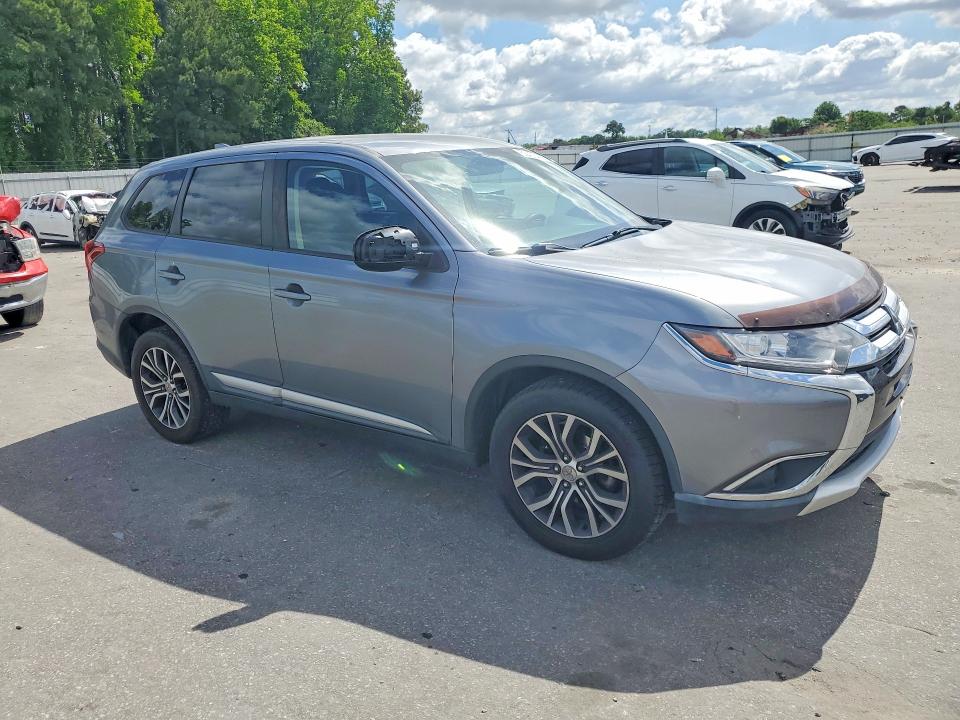 2018 Mitsubishi Outlander VIN JA4AZ3A39JJ004560 COPART salvage auction — REAR END, Nc - Salvage Certificate Of Title, sold $2,400 on 2026-07-16 (photo 4)