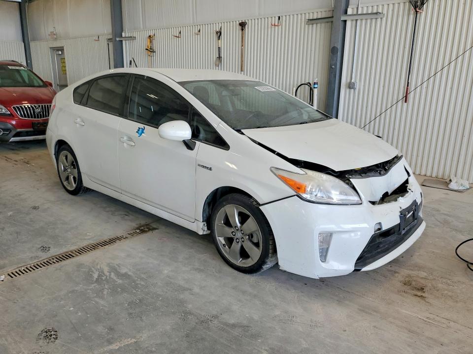 2013 Toyota Prius VIN JTDKN3DU9D5597506 COPART salvage auction — HAIL, Ne - Certificate Of Title, sold $3,050 on 2026-07-07 (photo 4)