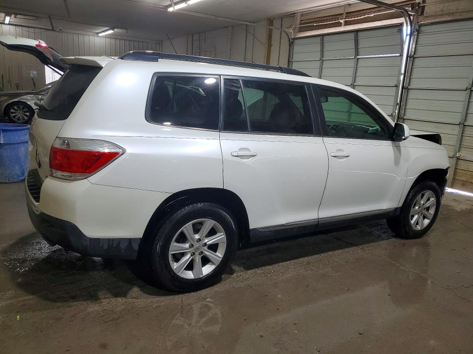 2011 Toyota Highlander VIN 5TDBK3EH6BS055765 COPART salvage auction — FRONT END, Ga - Cert Of Title-Salvage, sold $1,700 on 2026-07-07 (photo 3)