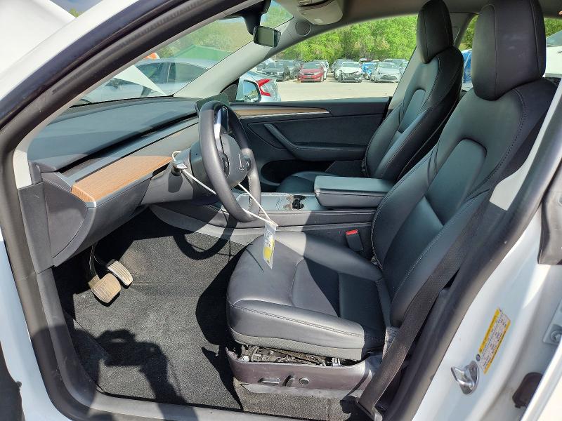 2022 Tesla Model y VIN 7SAYGAEE1NF515089 COPART salvage auction — REAR END, Co - Public - Salvage Title, sold $9,600 on 2026-07-29 (photo 7)