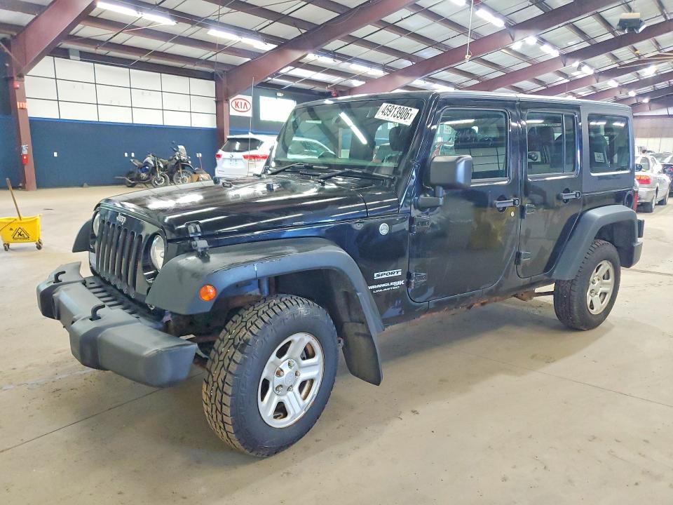 2018 Jeep Wrangler unlimited VIN 1C4BJWKG5JL892894 COPART salvage auction — MINOR DENT/SCRATCHES, Vt - Certificate Of Title, sold $6,900 on 2026-07-09 (photo 1)