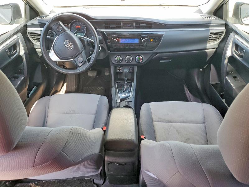 2015 Toyota Corolla VIN 5YFBURHE6FP207735 COPART salvage auction — FRONT END, Ca - Salvage Certificate, sold $2,350 on 2026-07-24 (photo 8)