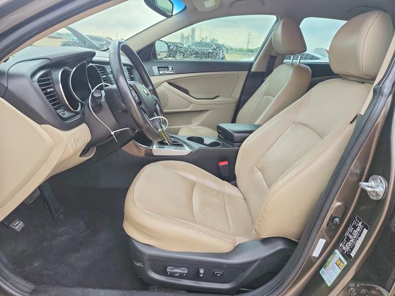 2013 Kia Optima VIN 5XXGN4A76DG163968 COPART salvage auction — FRONT END, Tx - Salvage Vehicle Title, sold $825 on 2026-07-30 (photo 7)