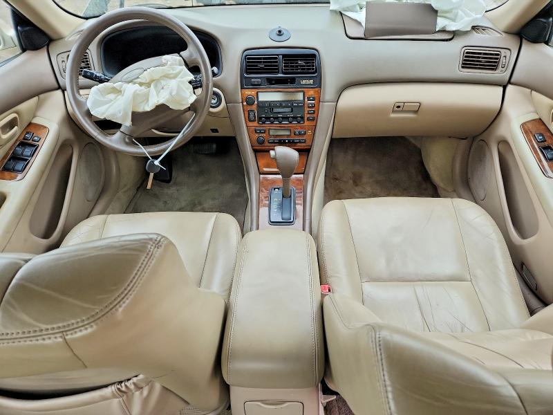 2000 Lexus ES VIN JT8BF28G0Y5083057 COPART salvage auction — FRONT END, Md - Cert Of Salvage > 75% Damage, sold $400 on 2026-07-14 (photo 8)