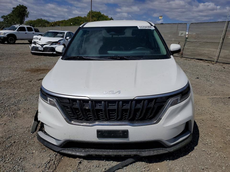 2024 Kia Carnival VIN KNDNB4H32R6382547 COPART salvage auction — FRONT END, Ca - Salvage Certificate, sold $6,700 on 2026-07-24 (photo 5)