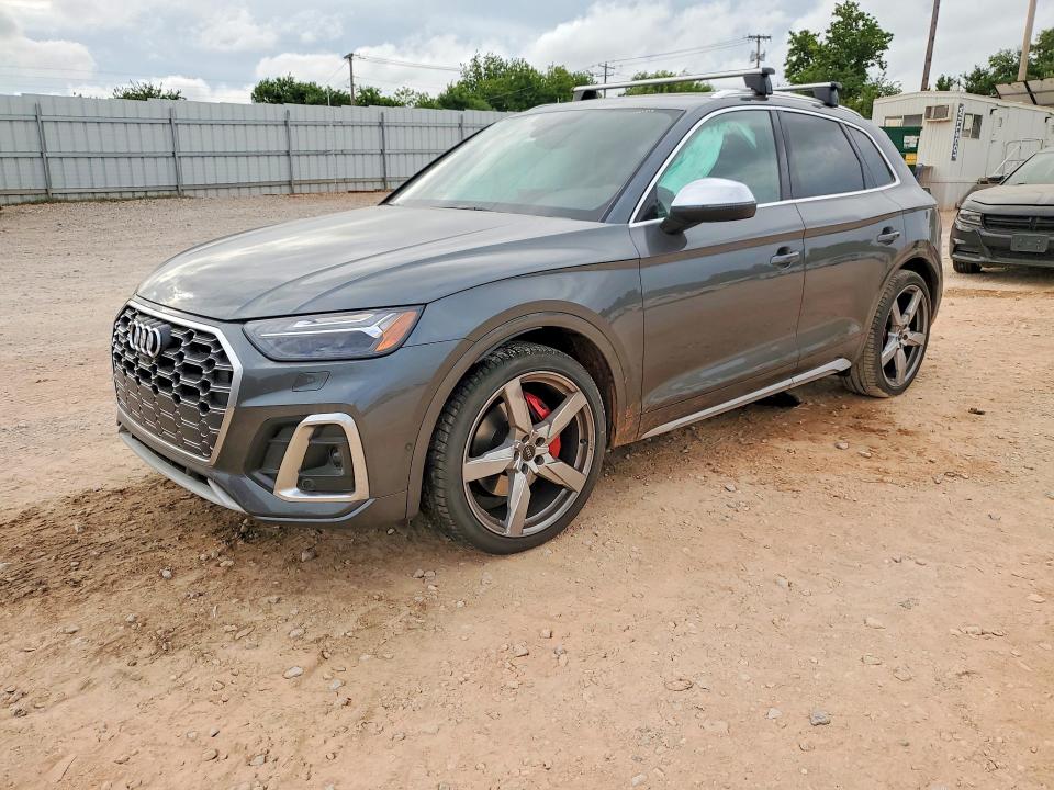 2023 Audi VIN WA1C4BFY5P2139723 COPART salvage auction — SIDE, Ok - Cert Of Title-Salvage, sold $19,000 on 2026-07-28 (photo 1)