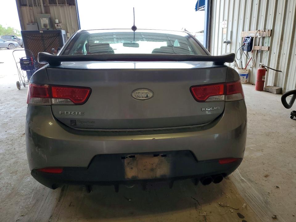 2012 Kia Forte VIN KNAFU6A24C5487371 COPART salvage auction — FRONT END, Tx - Salvage Vehicle Title, sold $60 on 2026-07-31 (photo 6)