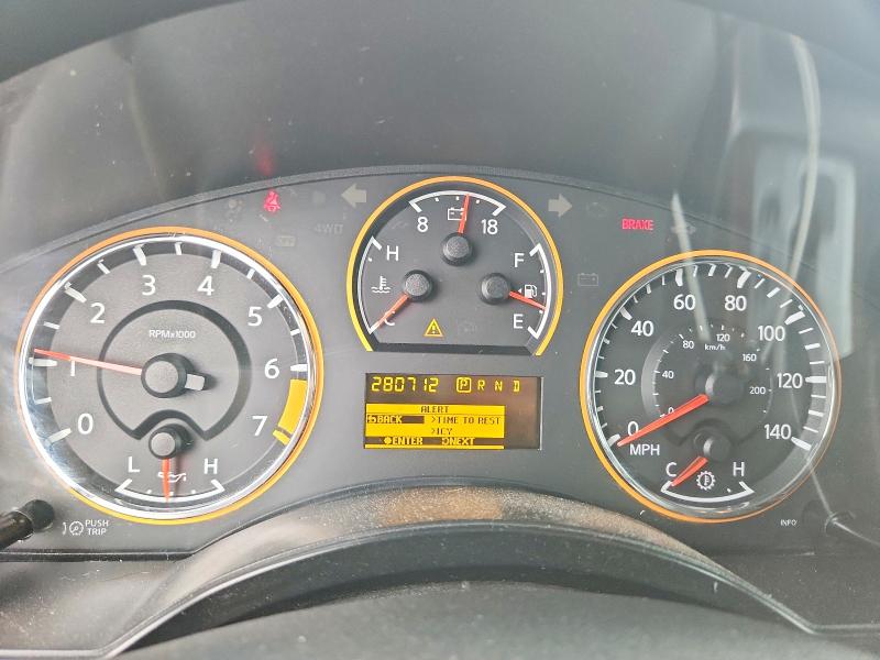 2010 Nissan TITAN VIN 1N6BA0ED3AN306659 COPART salvage auction — HAIL, Tx - Certificate Of Title, sold $900 on 2026-07-09 (photo 9)