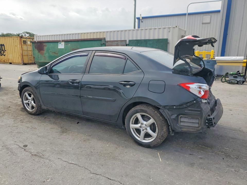 2014 Toyota Corolla VIN 5YFBURHE8EP115301 COPART salvage auction — REAR END, FL - CERT OF TITLE SLVG REBUILDABLE, sold $1,150 on 2026-07-02 (photo 2)