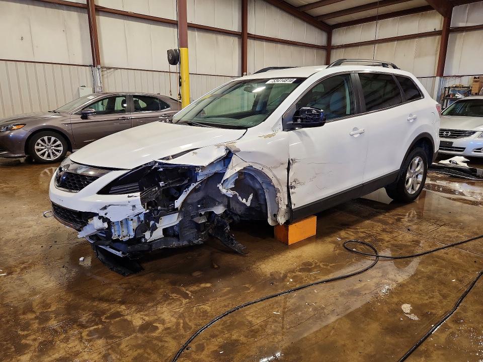 2011 Mazda Cx-9 VIN JM3TB3CV0B0332448 COPART salvage auction — FRONT END, Pa - Certificate Of Salvage, sold $400 on 2026-07-10 (photo 1)
