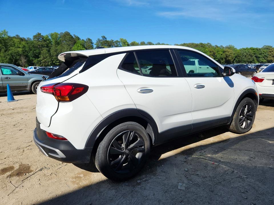 2024 Buick Encore VIN KL4AMBSL0RB006419 COPART salvage auction — REAR END, De - Salvage Certificate, sold $4,100 on 2026-07-28 (photo 3)