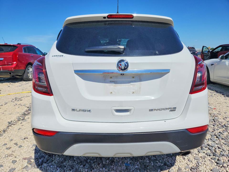 2018 Buick Encore VIN KL4CJFSB3JB667494 COPART salvage auction — HAIL, Salvage Title, sold $2,000 on 2026-07-20 (photo 6)