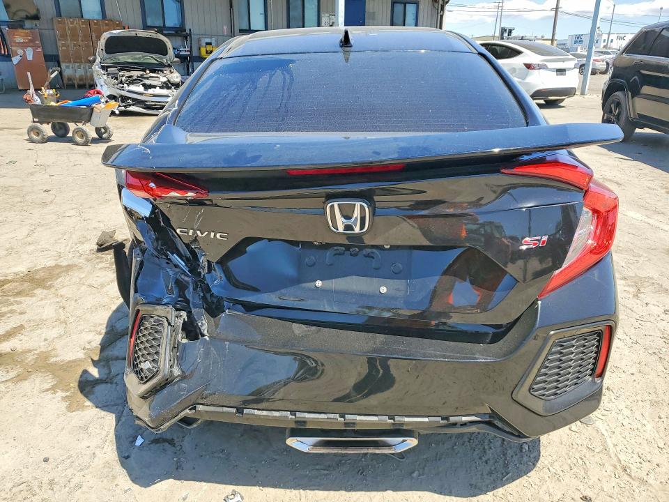 2019 Honda Civic VIN 2HGFC1E52KH701912 COPART salvage auction — FRONT END, Ca - Salvage Certificate, sold $4,850 on 2026-07-02 (photo 6)