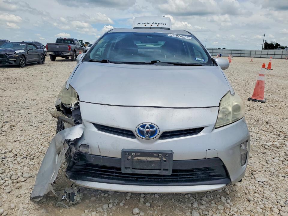 2013 Toyota Prius VIN JTDKN3DU4D5664691 COPART salvage auction — FRONT END, TX - SALVAGE VEHICLE TITLE (P), sold $150 on 2026-07-28 (photo 5)