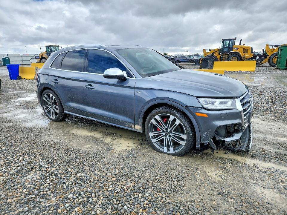 2018 Audi Sq5 VIN WA1C4AFY9J2138530 COPART salvage auction — FRONT END, Co - Public - Salvage Title, sold $9,800 on 2026-07-07 (photo 4)